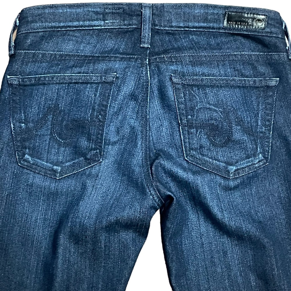AG Adriano Goldschmied The Ballad Slim Bootcut Dark Navy Wash Jeans Size 26 USA - Picture 5 of 12